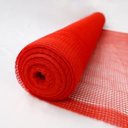 Construction Safety Debris Netting - thumbnail 1 - 100% virgin HDPE Guardrail debris protection
